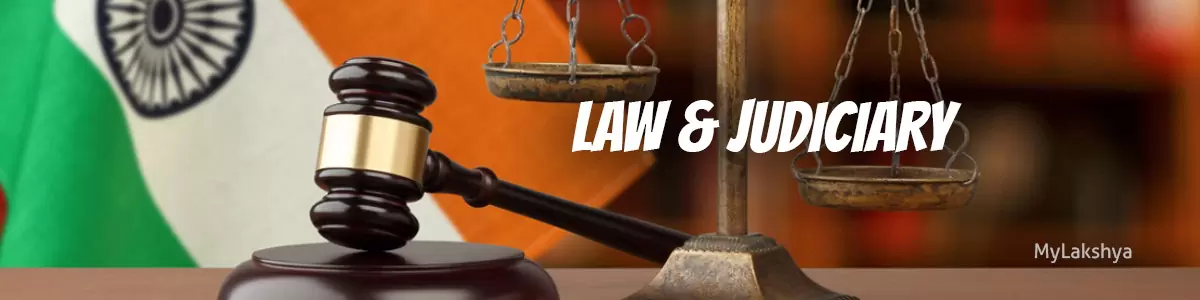 LAW AND JUDICIARY 1 law judiciary